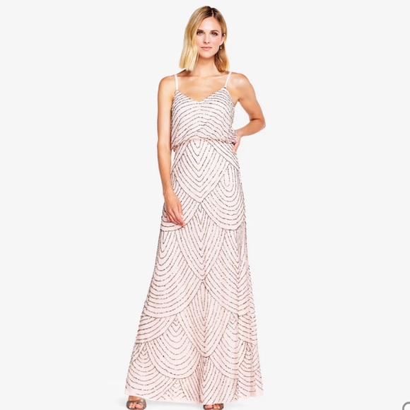 Adrianna Papell Dresses & Skirts - Adrianna Papell Beaded Blouson Gown